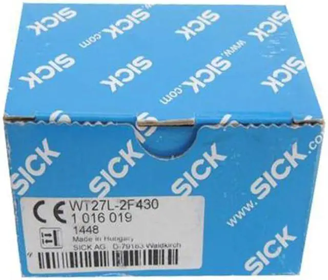 Alt view image 5 of 5 - SICK WT27L-2F430 Photoelectric Proximity Sensor,PNP,New