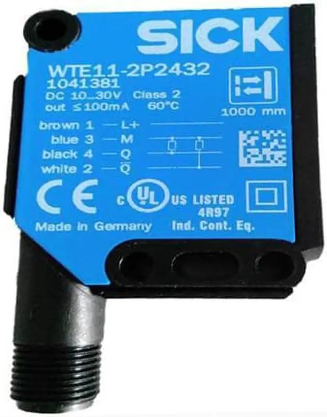 Alt view image 3 of 5 - SICK WTE11-2P2432 Photoelectric proximity sensor ,PNP,New