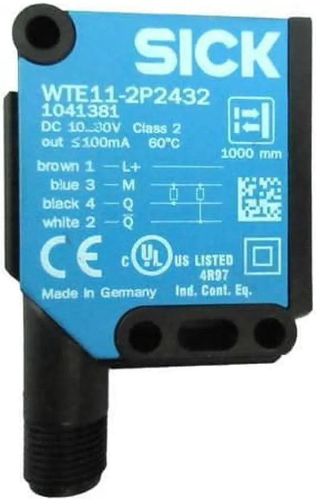 Alt view image 4 of 5 - SICK WTE11-2P2432 Photoelectric proximity sensor ,PNP,New