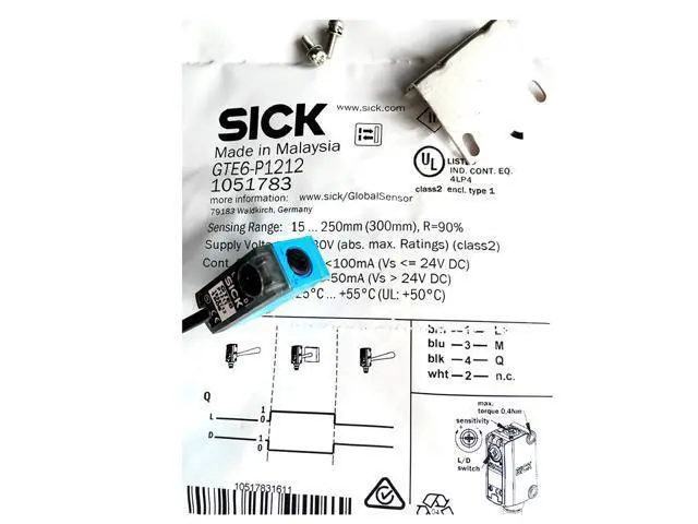 Alt view image 5 of 5 - Sick GTE6-P1212 Miniature Photoelectric Sensors,PNP,New