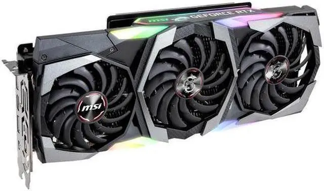 Alt view image 4 of 7 - MSI GeForce RTX 2080 SUPER 8GB GDDR6 PCI Express 3.0 x16 SLI Support Video Card RTX 2080 Super Gaming X TRIO