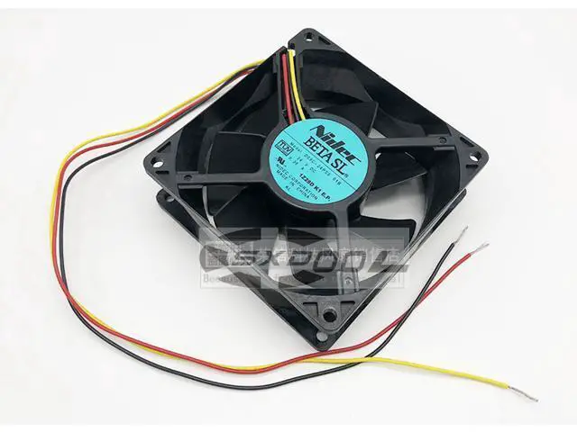 Alt view image 2 of 3 - New original Nidec D09C-24PS5 01B 24V 0.36A 9cm 9232 Industrial computer inverter cooling fan