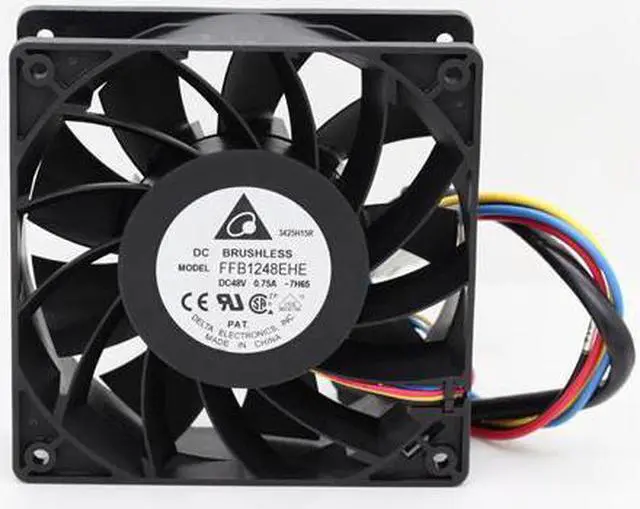 Main image of FFB1248EHE 12CM 120MM 12038 DC 48V 0.75A 4-pin pwm server industrial fan