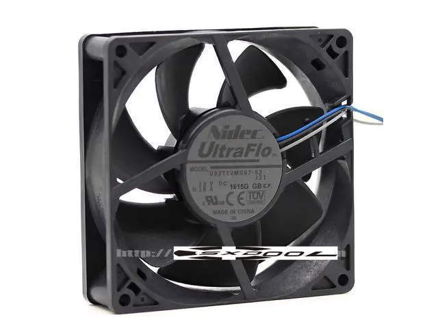 Alt view image 2 of 5 - NIDEC UltraFlo 9cm projector fan U92T12MGB7-52 12V 0.18A (3wires 4pin version)