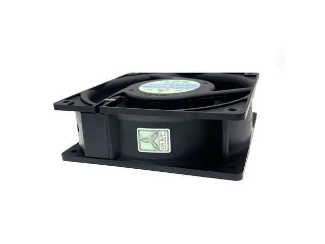 Alt view image 4 of 5 - 220V Fan Metal NEW Suntronix SANJUN SJ1238HA2 120mm 12cm 12038 220V 240V 0.13A 12038 Metal Fan Leaf Impeller Axial Cooling Fan