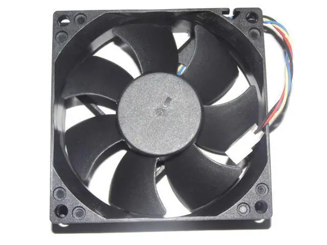 Alt view image 2 of 3 - AVC 80x25mm DS08025R12U P195 P158 12V 0.7A 4 Wires 4 Pins Case Fan 8CM CPU Cooler For 1VVH1 Dell XPS 8000