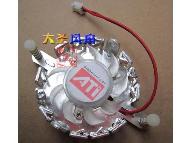Alt view image 3 of 3 - For colorful graphics card fan ATI 4010 6.1cm hole pitch radiator fan