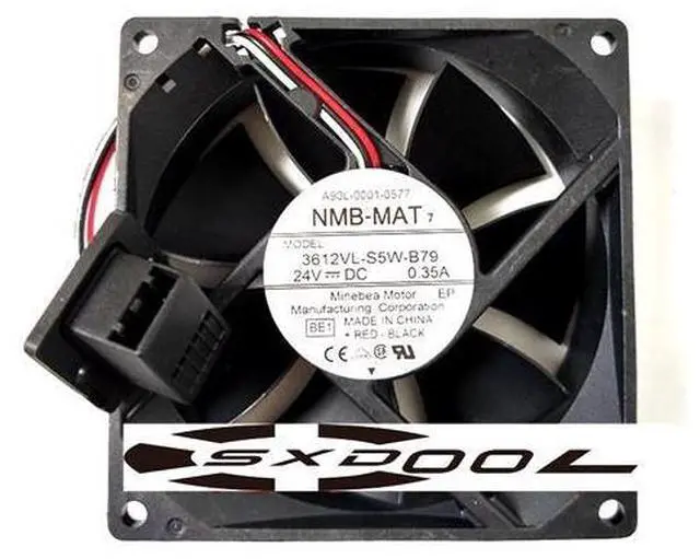 Main image of NMB 3612VL-S5W-B79 for A90L-0001-0577 Fanuc 24V fan 9WF0924H203 9WF0924H205 Eliminate machine alarms cooling fan