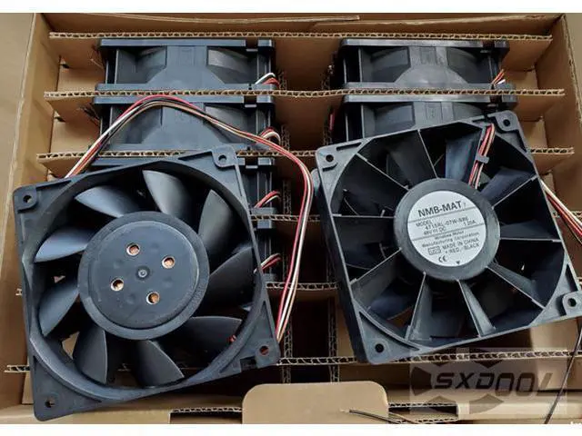 Main image of Original NMB-MAT 4715RL-07W-B86 120mm 12cmx12cmx3.8cm DC48V 1.20A cooling fan 4-wire PWM high-volume cooling fan