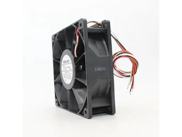 Alt view image 3 of 5 - Original NMB-MAT 4715RL-07W-B86 120mm 12cmx12cmx3.8cm DC48V 1.20A cooling fan 4-wire PWM high-volume cooling fan