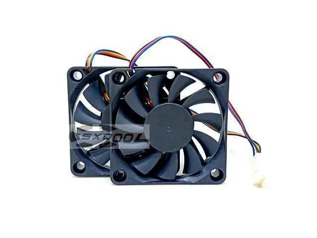 Alt view image 4 of 6 - Original For 62RTDH1100-4701 SA61O2U DH110 API APISTEK 60mm 6010 daul cooling fan