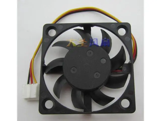 Alt view image 2 of 4 - EVERFLOW S124010DM Graphics fan 12V 0.08A/0.15A 3-wire 3-pin