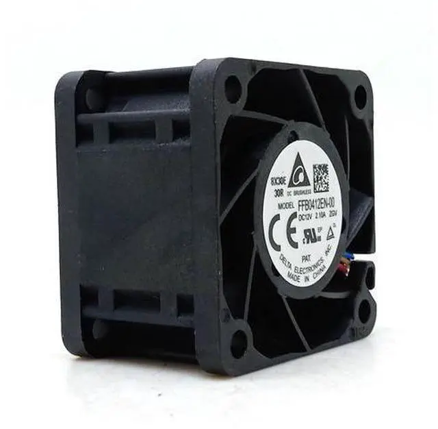 Alt view image 2 of 4 - FFB0412EN FFB0412EN-00 4028 12V High Speed Fan 4cm Computer Server Power cooling Fan