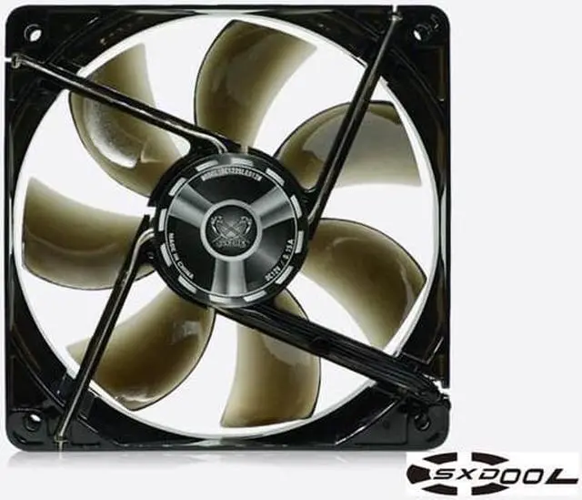 Alt view image 3 of 4 - SC1225LED12M Scythe STB120 Red LED CPU fan 120mm PWM chassis fan