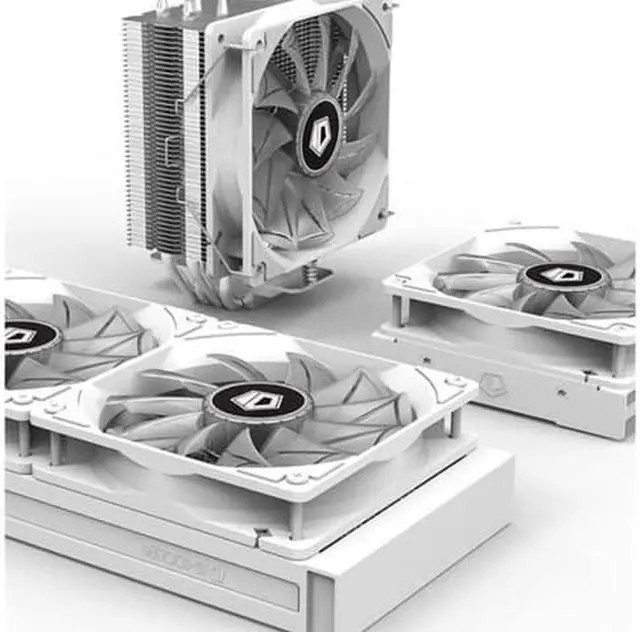Alt view image 6 of 7 - ID-COOLING XF-12025-SW Low Profile Cooling Fan 4Pin PWM High Air Pressure,Low Noise & Big Airflow,For CPU&GPU&VGA coole