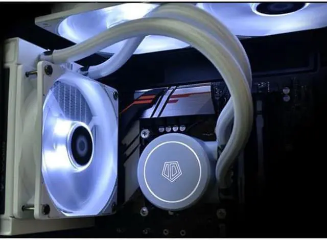 Alt view image 5 of 7 - ID-COOLING XF-12025-SW Low Profile Cooling Fan 4Pin PWM High Air Pressure,Low Noise & Big Airflow,For CPU&GPU&VGA coole