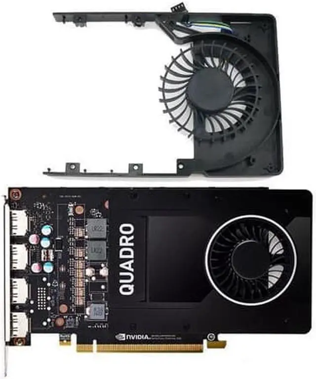 Main image of For Leadtek Quadro P2000 5B graphics graphics card cooling fan shell 12V MT7012YB-W20 HF