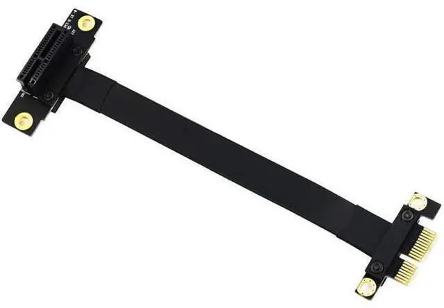 Main image of pcie Extension Cable PCI Express 36PIN 1X Extender Extension Cable pcie 1x Riser pcie Extender (90 Degree 20cm Extension Cable)