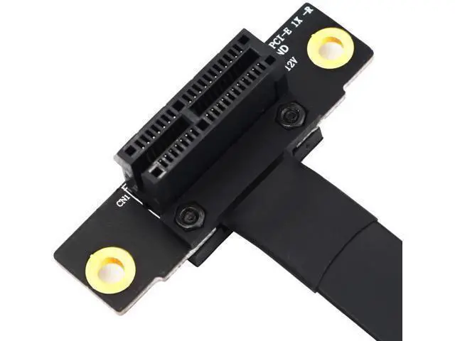 Alt view image 5 of 5 - pcie Extension Cable PCI Express 36PIN 1X Extender Extension Cable pcie 1x Riser pcie Extender (90 Degree 20cm Extension Cable)