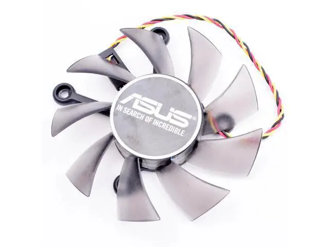 Alt view image 2 of 2 - R128015DH 12V 0.32A diameter 75mm hole pitch 43mm cooling fan for graphics card