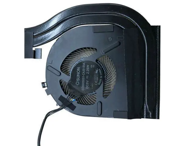 Alt view image 3 of 7 - NEW original CPU Cooling Fan Heatsinkl for Lenovo ThinkPad T470 T480 01YR202 01YR201 Independent graphics card (dual-tube) cooling module
