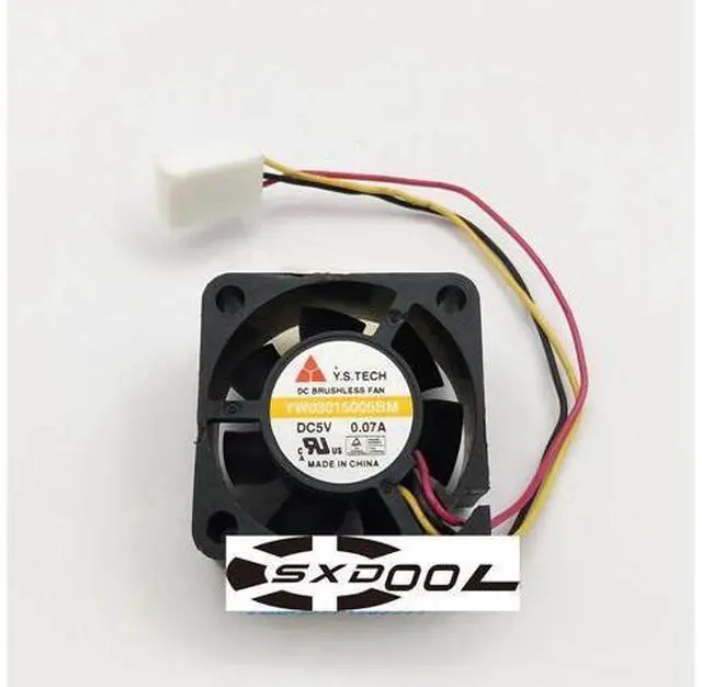 Main image of Y.S TECH YW03015005BM DC 5V 0.07A 30mm 3015 mute double ball bearing cooling fan