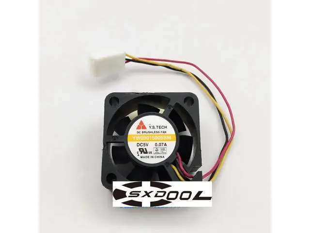 Alt view image 4 of 4 - Y.S TECH YW03015005BM DC 5V 0.07A 30mm 3015 mute double ball bearing cooling fan