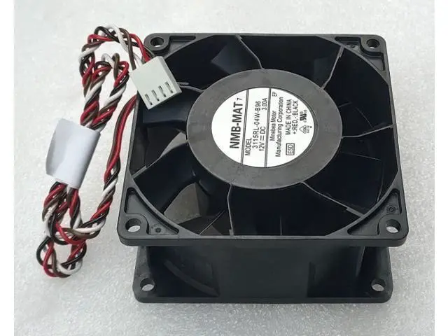 Alt view image 2 of 7 - NMB 3115RL-04W-B96 DC12V 3A 80*80*38MM 8CM High speed PWM control cooling fan
