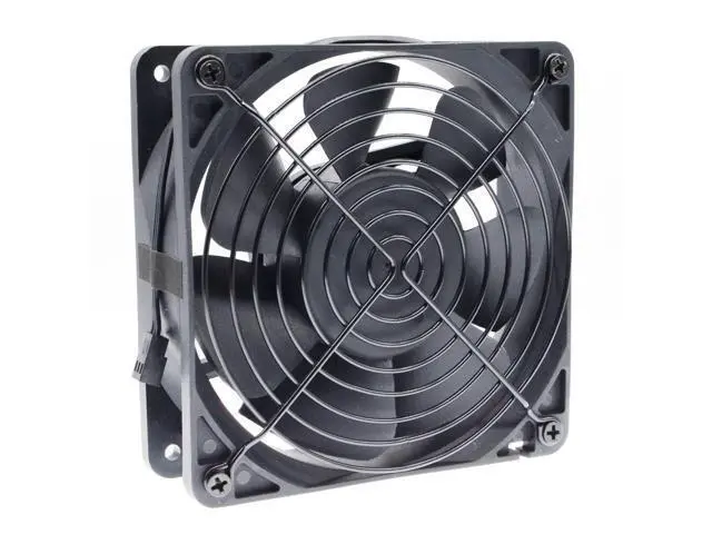 Alt view image 6 of 6 - Waterproof 120mm 12cm(120X120X38mm) Cooling Fan DC12V 3600RPM High Airflow ,SXD12038M1B Universal For Home Bathroom Grow Room Ventilation Vent