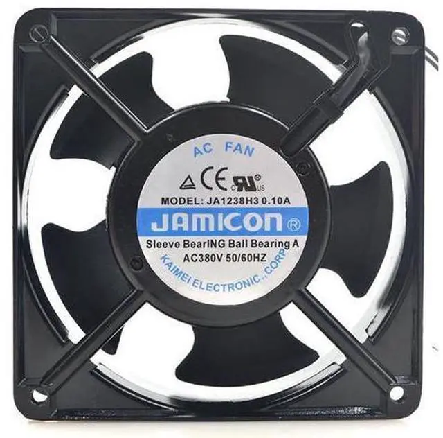 Main image of JAMICON JA1238H3 380V 12CM 12038 120MM X 38MM AC cooling fan