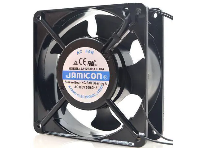 Alt view image 3 of 5 - JAMICON JA1238H3 380V 12CM 12038 120MM X 38MM AC cooling fan