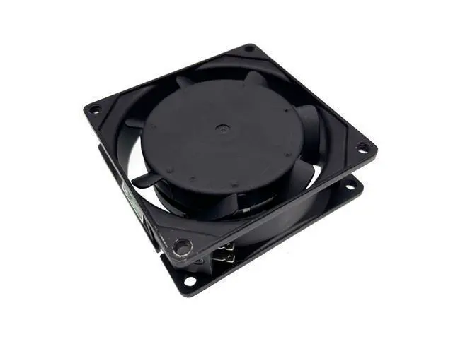 Alt view image 2 of 6 - New 80mm AC 220V 240V Computer Cooling Fan,SJ8025HA2 SanJu 80X80X25mm 8cm Dual Ball Bearing 50/60Hz Server Case Cabinets Fans