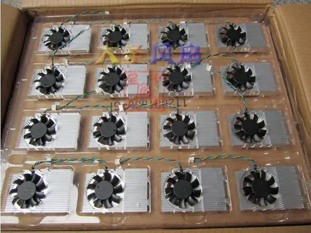 Alt view image 4 of 4 - For NVIDIA Nvidia knife card knife version graphics card radiator 83mm X 55mm fan (heat sink & fan)