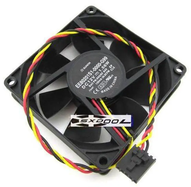 Main image of For Dell OptiPlex 390 790 990 3010 SFF Small Form Factor CPU Processor Chassis Fan 99GRF SUNON EE80201S1-0000-G99 8cm DC12V cooling fans new original