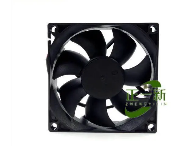 Alt view image 3 of 3 - For Dell Desktop 9020MT 12V 0.30A 2 Wire Power Chassis Cooling Fan YaLn Fan D80SH-12 8cm 8025