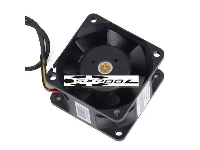 Alt view image 5 of 6 - 60mm 6038 DC12V 2.20A 4 Wires For HP DL180 G6 G7 519199-001 530748-001 P4300 G2 AVC 2B06038B12G P005 with Blue Bracket Server Cooling Fan