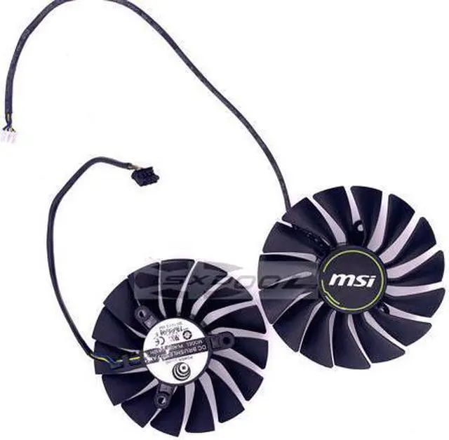 Main image of 1 Pair 88mm original POWER LOGIC PLA09215B12H 12V 0.55 RTX 2080 Ti VENTUS OC Graphic Cooler fan For MSI Geforce RTX 2080Ti 2080 Super Video Card Fan