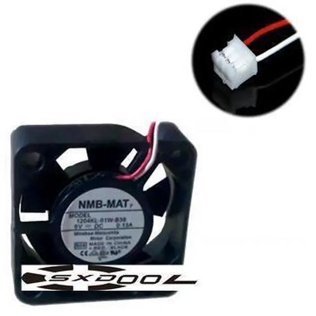 Main image of For NMB 3010 DC 5V 0.13A 30mm 3cm 1204KL-01W-B39 3Wire HDD Cooling Fan 30X30X10MM