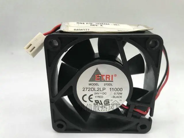 Main image of 60mm 6cm Mute Silent Fans for ETRL 272DL 272DL2LP 11000 DC 24V 0.72W 60*20MM Server Inverter Axial Brushless Cooling Fans