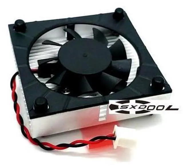 Main image of Knife card 6CM hole pitch dedicated fan For ATI Radeon HD4350 4300 graphics card dedicated fan 52mm x 52mm x 12mm diagonal screw distance 60mm