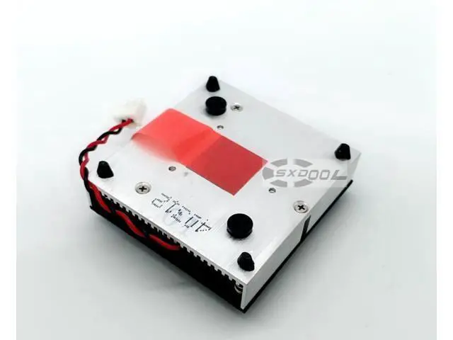 Alt view image 2 of 5 - Knife card 6CM hole pitch dedicated fan For ATI Radeon HD4350 4300 graphics card dedicated fan 52mm x 52mm x 12mm diagonal screw distance 60mm