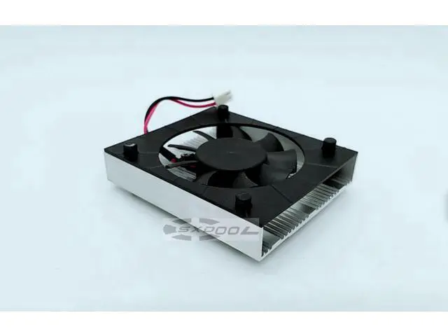 Alt view image 5 of 5 - Knife card 6CM hole pitch dedicated fan For ATI Radeon HD4350 4300 graphics card dedicated fan 52mm x 52mm x 12mm diagonal screw distance 60mm