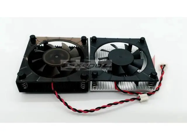 Alt view image 4 of 5 - Knife card 6CM hole pitch dedicated fan For ATI Radeon HD4350 4300 graphics card dedicated fan 52mm x 52mm x 12mm diagonal screw distance 60mm