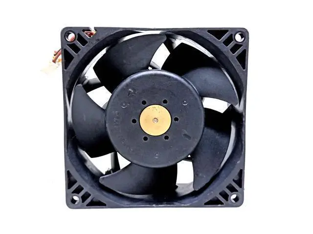 Alt view image 3 of 4 - AVC DBP0938B8U 9038 DC 48V Violent High Speed Large Air Volume Dual Ball Fan 9cm 4-wire PWM Temperature Control Inverter Fan