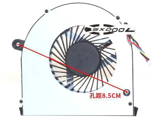 Alt view image 2 of 4 - New original AVC BAAA0809R5H DC5V 0.50A turbo cooling fan