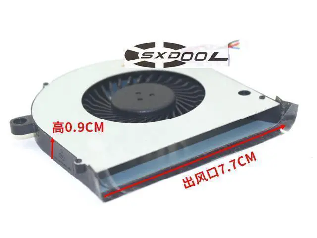 Alt view image 3 of 4 - New original AVC BAAA0809R5H DC5V 0.50A turbo cooling fan