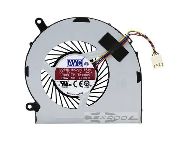 Alt view image 4 of 6 - NEW For Dell Inspiron 24-5459 V5450 5459 5460 All-in-one fan BAZA1015R2U 23.8" cooler DC12V DYKW1:A00 21.9CFM