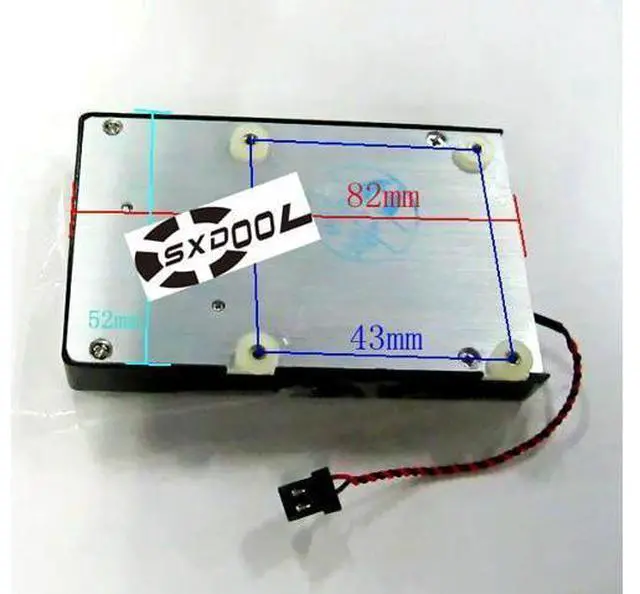 Alt view image 2 of 3 - For Lenovo Dell HD7470 HD7450 HD3470 HD5450 6450 R5 340X graphics cooler