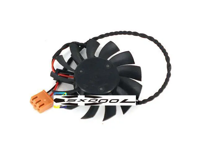 Alt view image 2 of 3 - EVERFLOW T055010SH 5V 0.40A diameter 45mm hole pitch 27*35*35MM graphics card fan