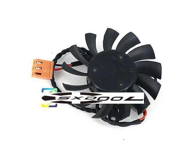 Alt view image 3 of 3 - EVERFLOW T055010SH 5V 0.40A diameter 45mm hole pitch 27*35*35MM graphics card fan